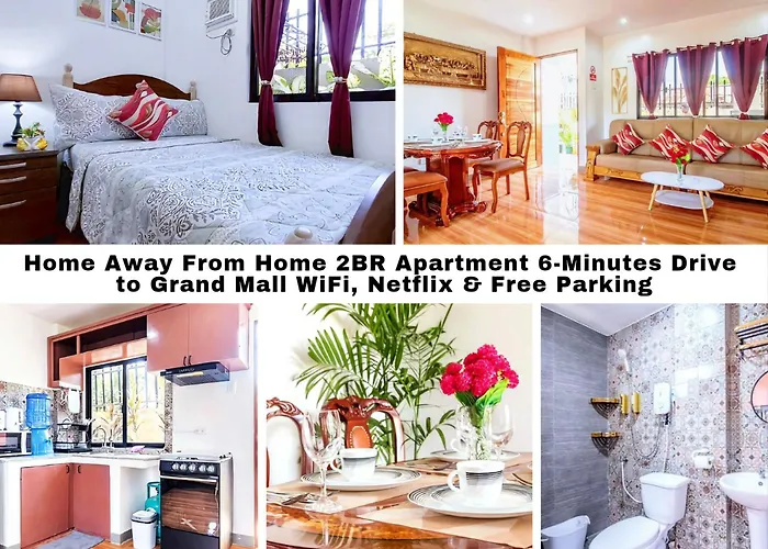 Apartment Away From 2br 6 Minutes Drive To Grand Mall Wifi, Netflix & Free Parking